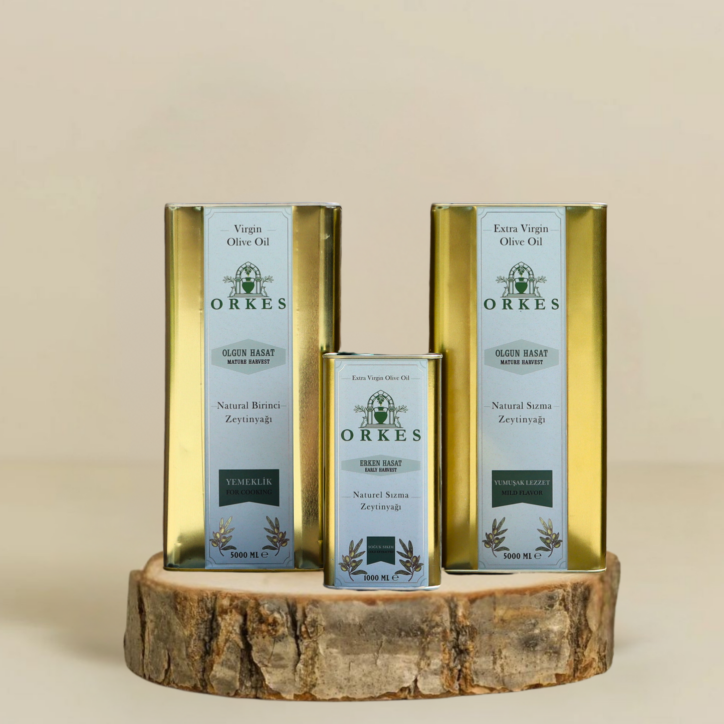 3'lü Paket Naturel Sızma (5LT)- Naturel Birinci (5LT)- Erken Hasat Soğuk Sıkım Zeytinyağı (1LT)