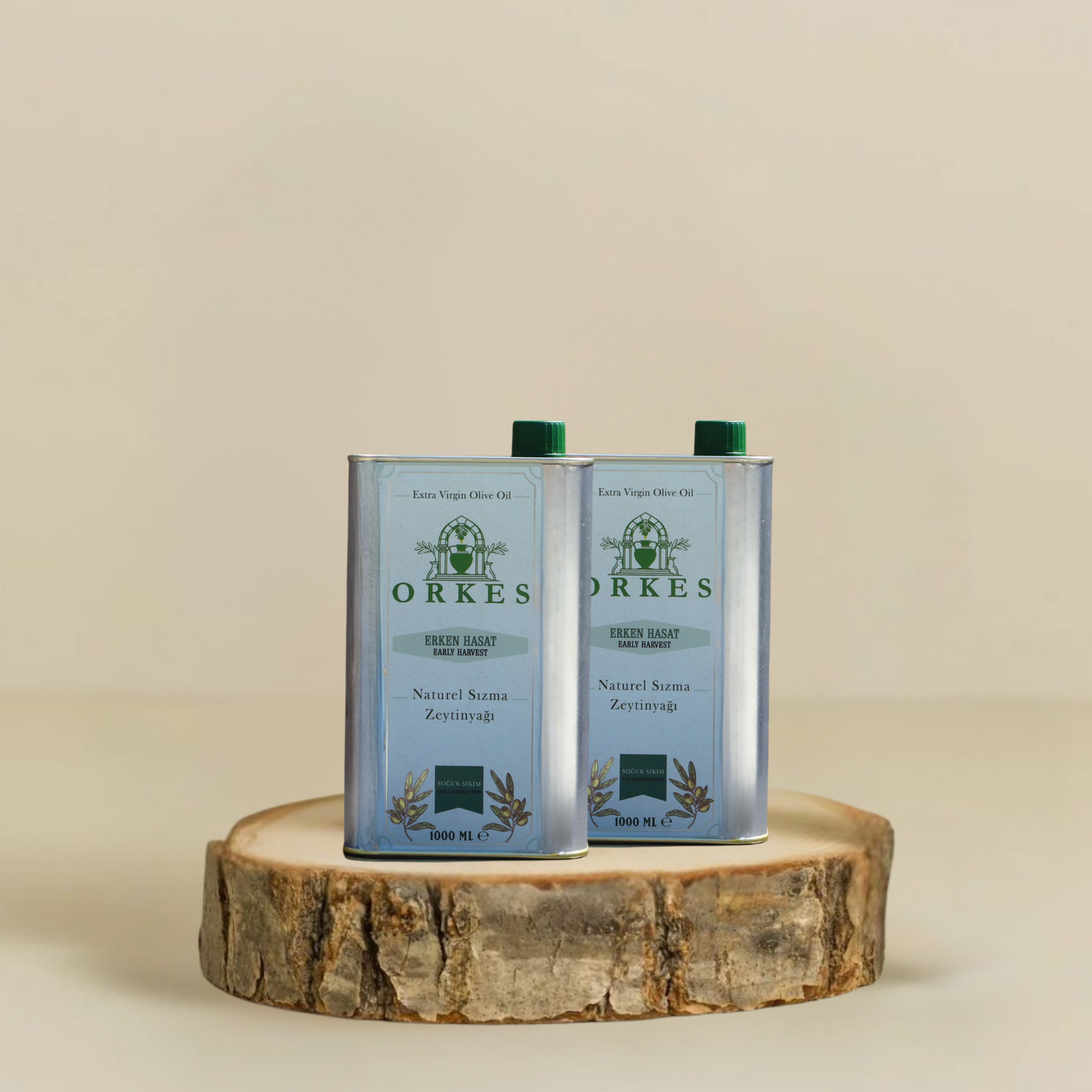 2'li Paket Naturel Sızma Erken Hasat Soğuk Sıkım Zeytinyağı 1 LT