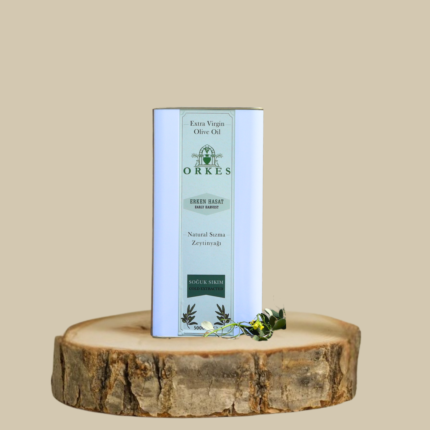 Naturel Sızma Erken Hasat- Soğuk Sıkım Zeytinyağı 5L