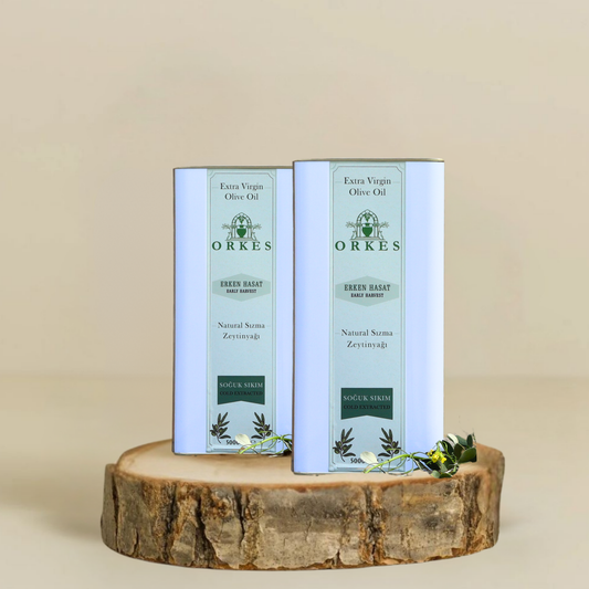 2' li Paket Erken Hasat Soğuk Sıkım Naturel Sızma Zeytinyağı 5LT